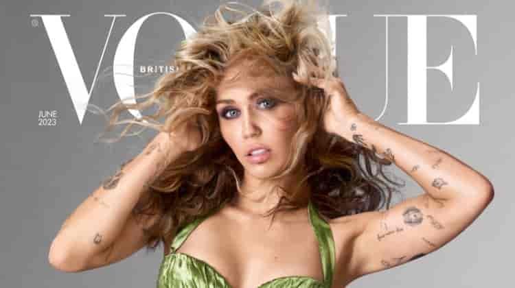 Miley Cyrus Impresses on British Vogue June 2023 Cover