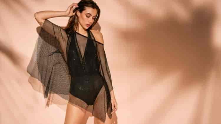 Elisa Visari Wows in Twinset Swim 2023 Collection