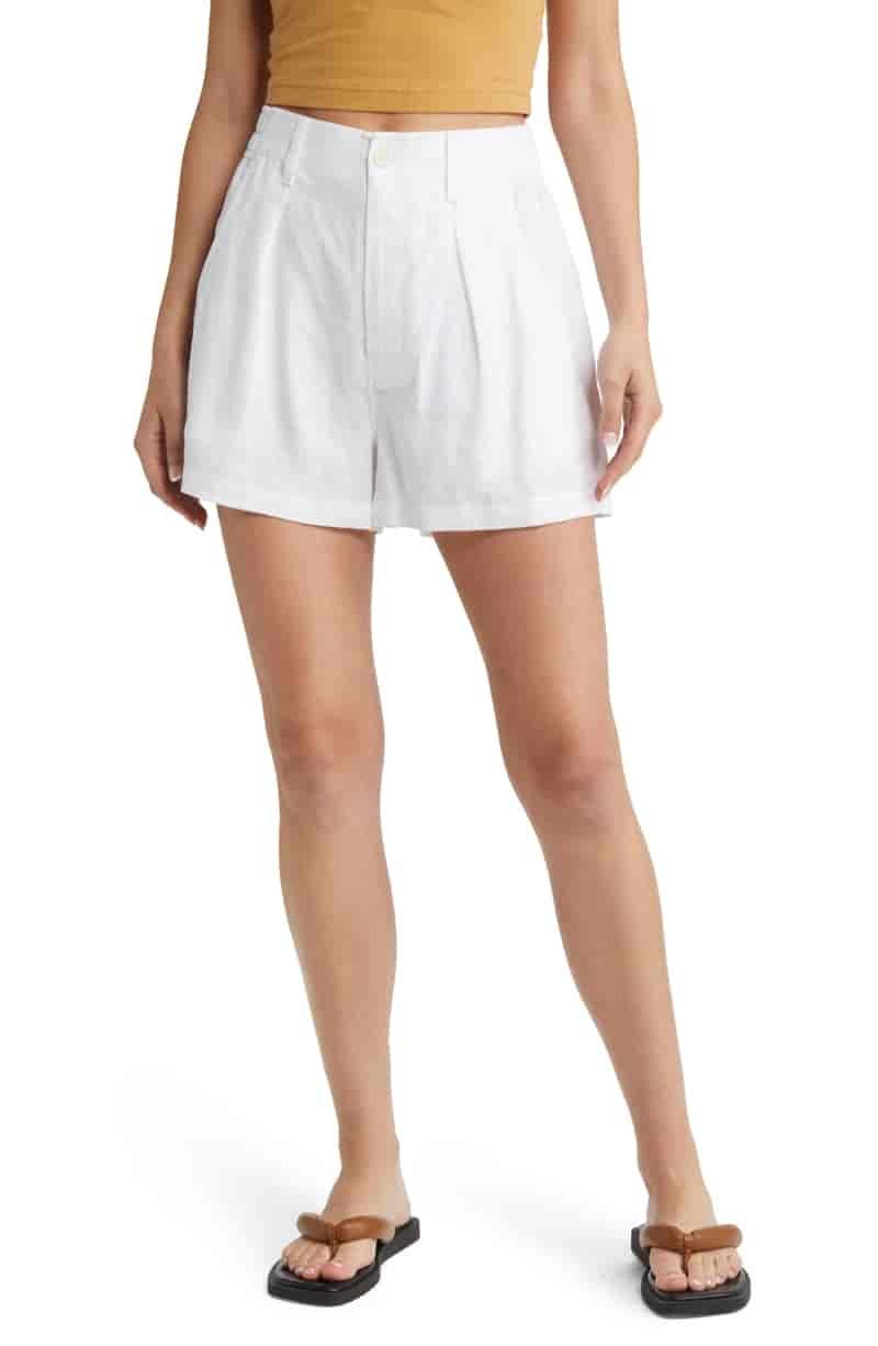 Madewell Neale Linen Shorts $68