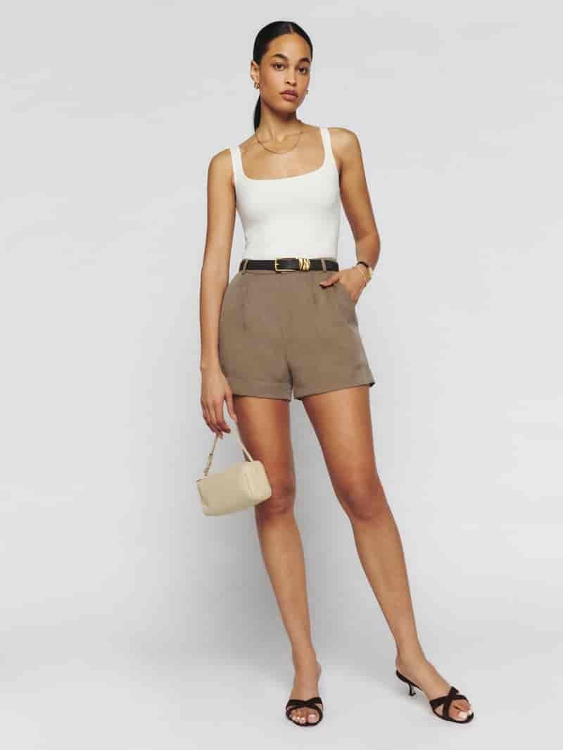 Reformation Mason Short $128