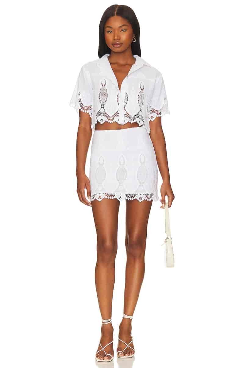 Tularosa August Top $178 and Skirt $178