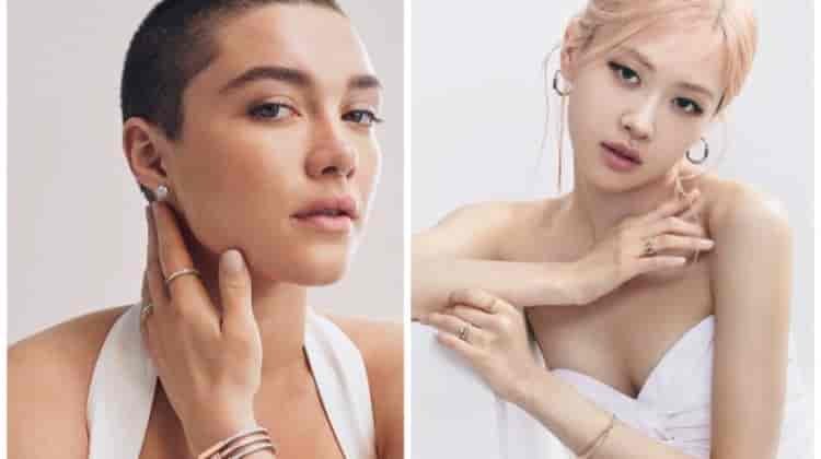 Florence Pugh, ROSÉ Stun in Tiffany & Co.’s Lock Jewelry