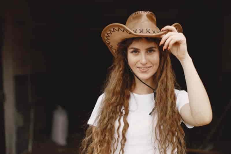 Brown Style How Wear Cowboy Hat