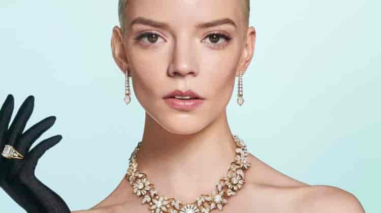 Anya Taylor-Joy Shines Bright in Tiffany & Co. Schlumberger Ad
