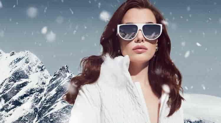 Linda Farrow’s White Christmas Eyewear is Winter Luxe