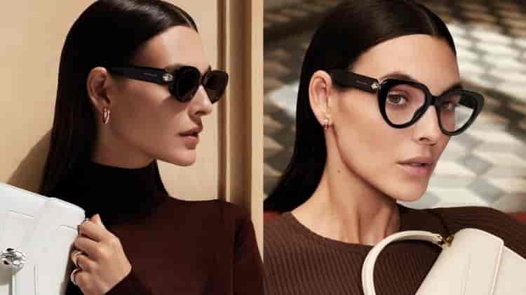 Bulgari Eyewear Spring 2024: Vittoria Ceretti Stands Out