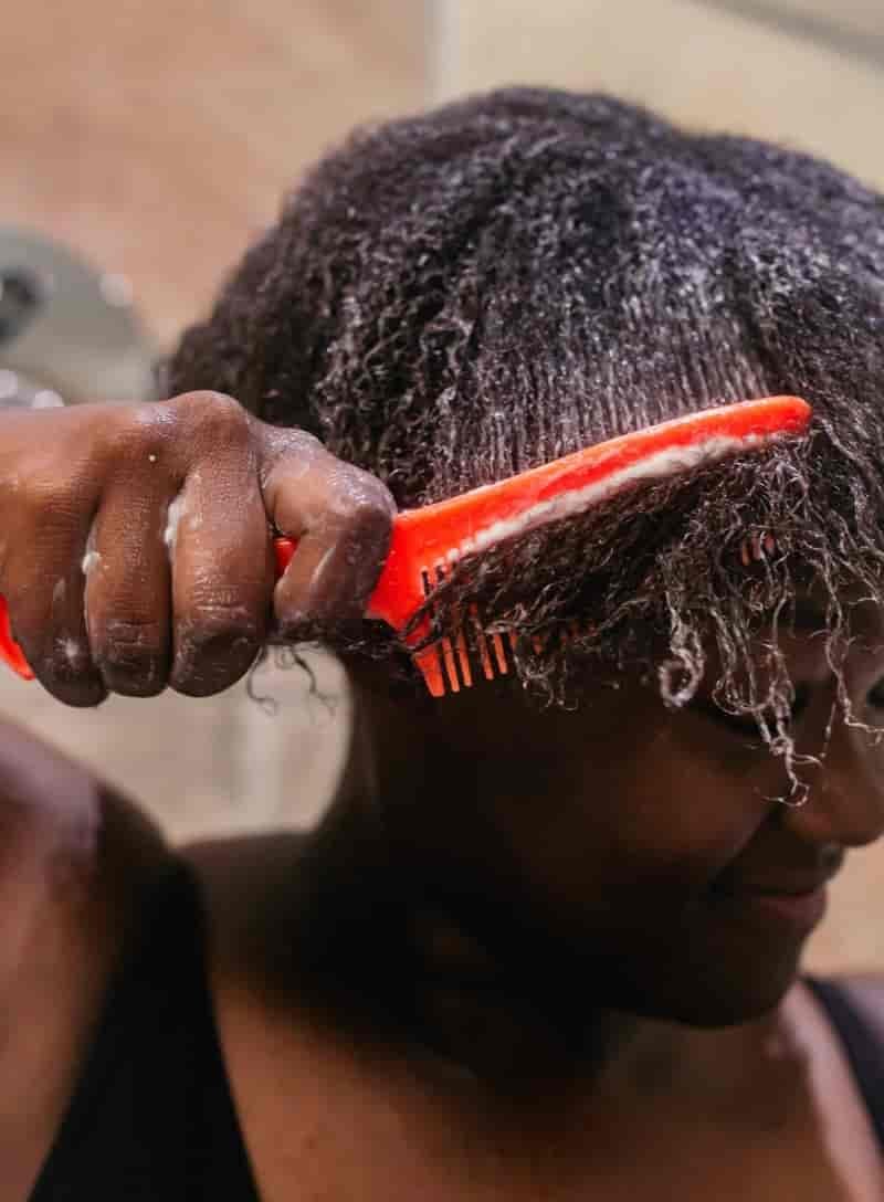 Combing Afro Hair
