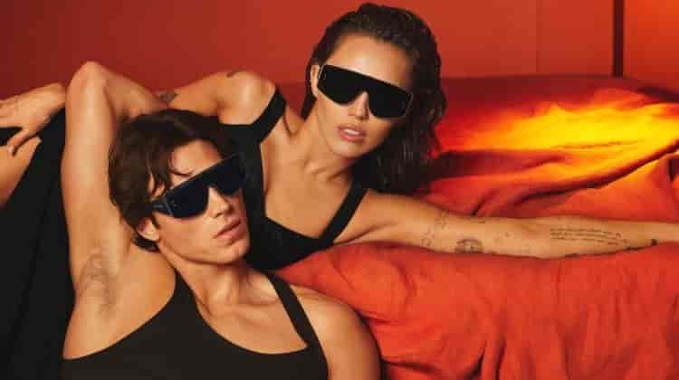 Miley Cyrus Smolders in Dolce & Gabbana Eyewear Ads
