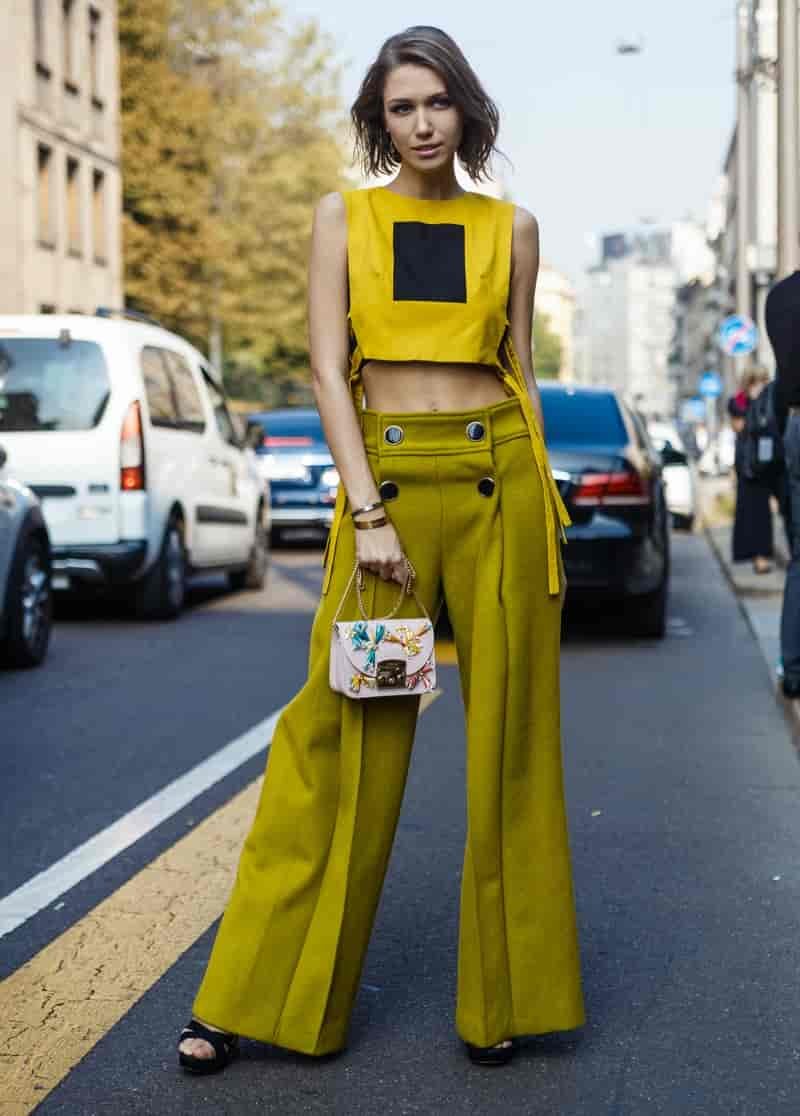 Crop Top Pants Summer Outfit