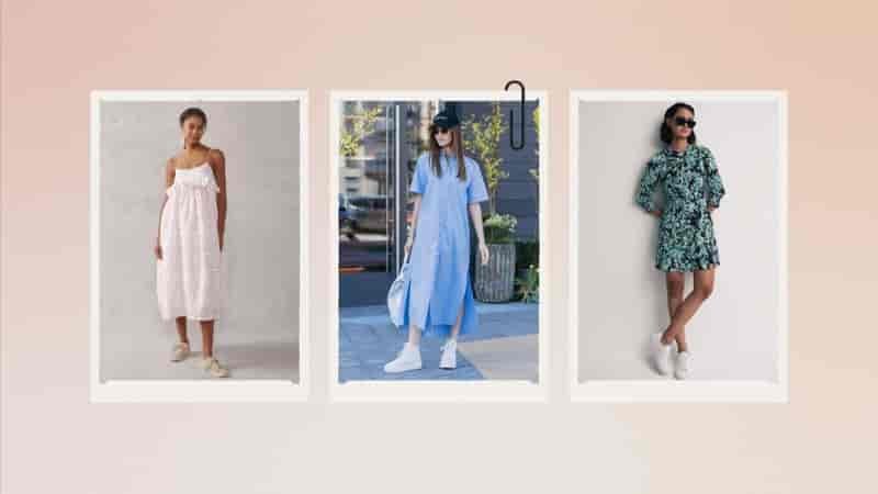 Dresses with Sneakers