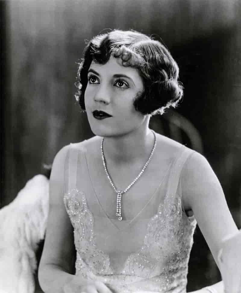 Lois Wilson Finger Waves 1926 The Great Gatsby