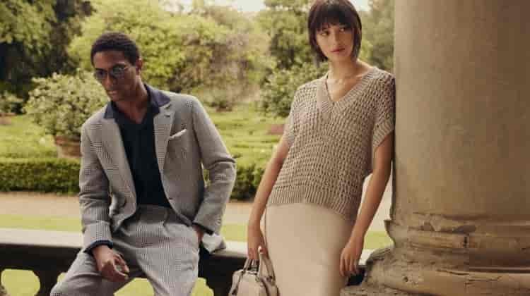 Brunello Cucinelli Embraces Light Layering for Fall
