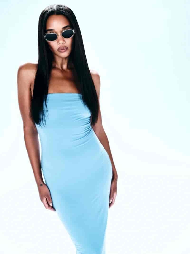 Reformation x Laura Harrier Etta Knit Dress $148