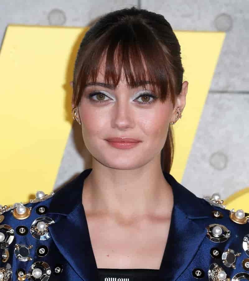 Wispy Bangs Ponytail Ella Purnell