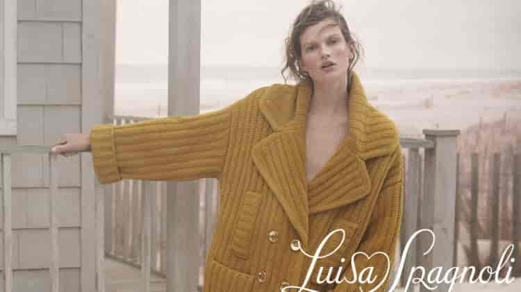 Luisa Spagnoli’s Fall 2024 Campaign Features Plush Outerwear