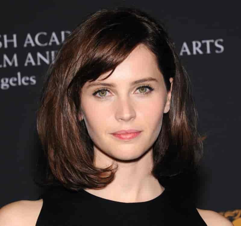 Sleek Side-Swept Bangs
