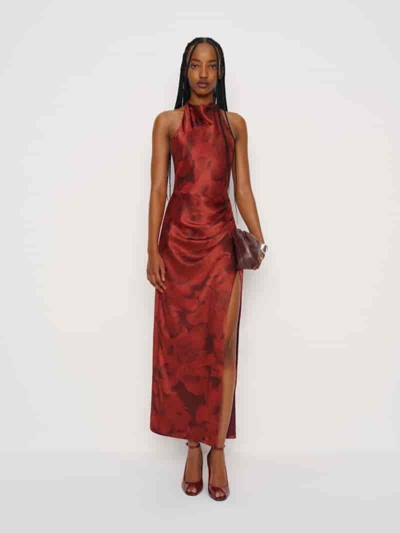 Reformation Emeline Silk Dress $348