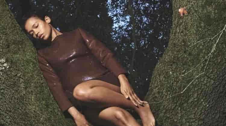 Taylor Russell Enchants Outdoors in Loewe Spring 2025 Ad