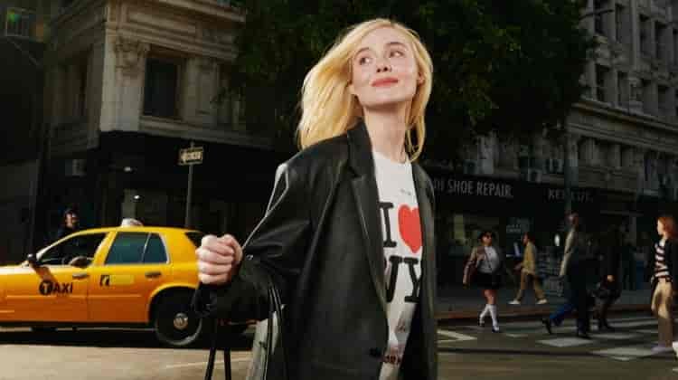 Elle Fanning Takes On New York in Coach Spring 2025 Ad