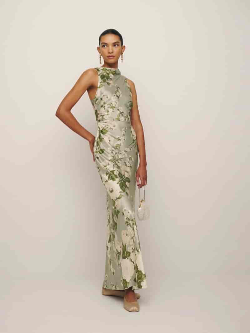 Reformation Anaiis Silk Dress $398