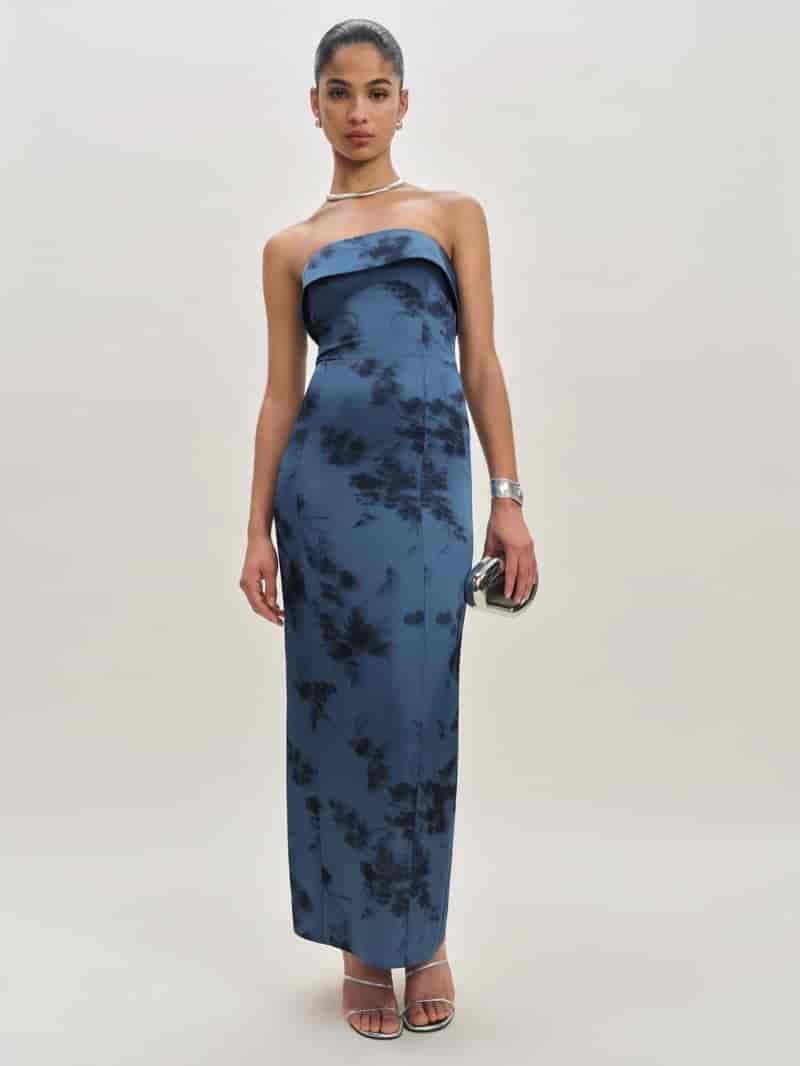 Reformation Johan Satin Dress $378