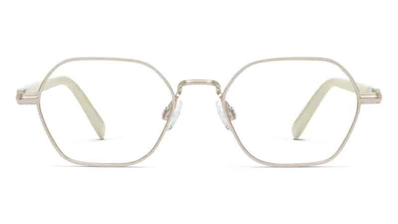 Warby Parker Minden Glasses in Riesling with Eggshell $145