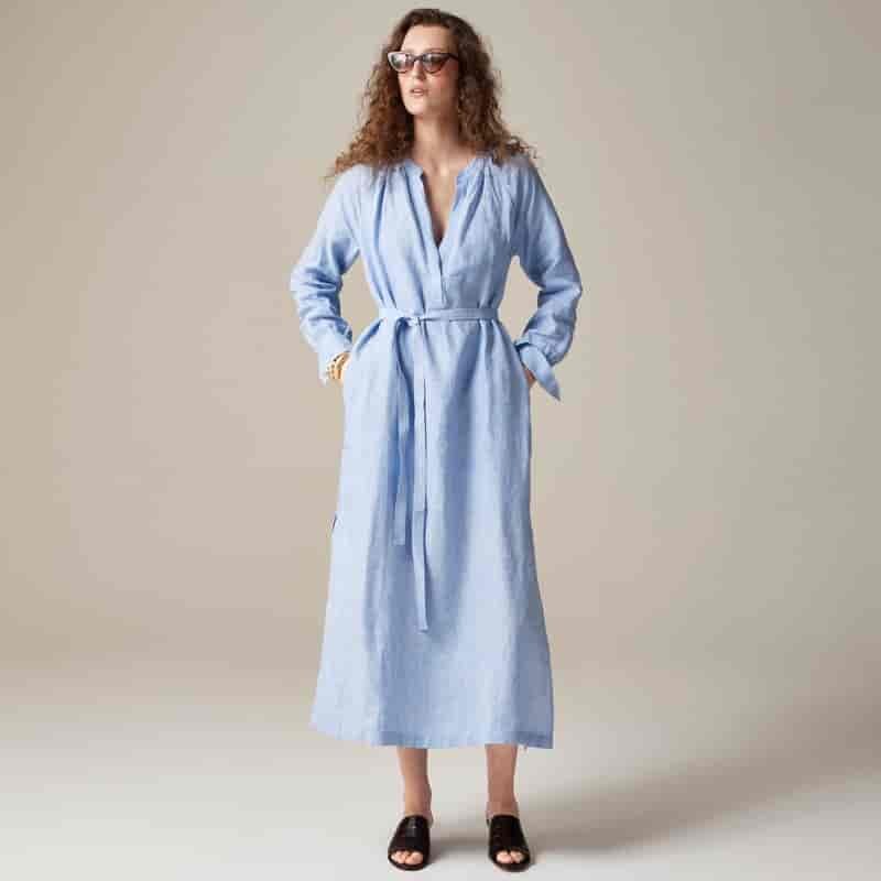 J. Crew Cabana Dress in Linen $119.50