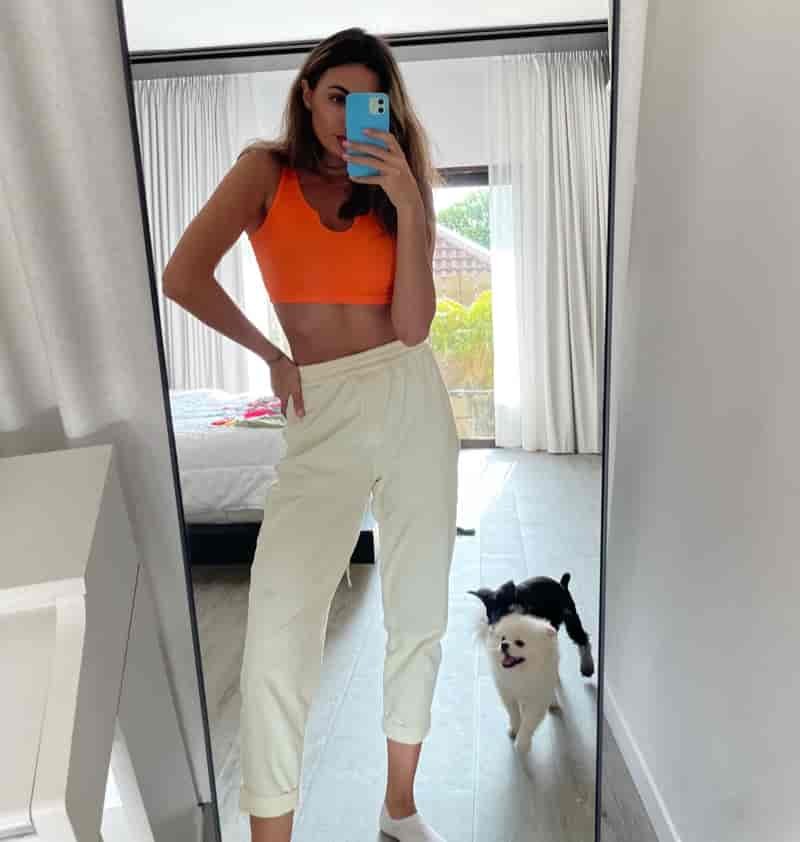 Joggers Crop Top Los Angeles Fashion