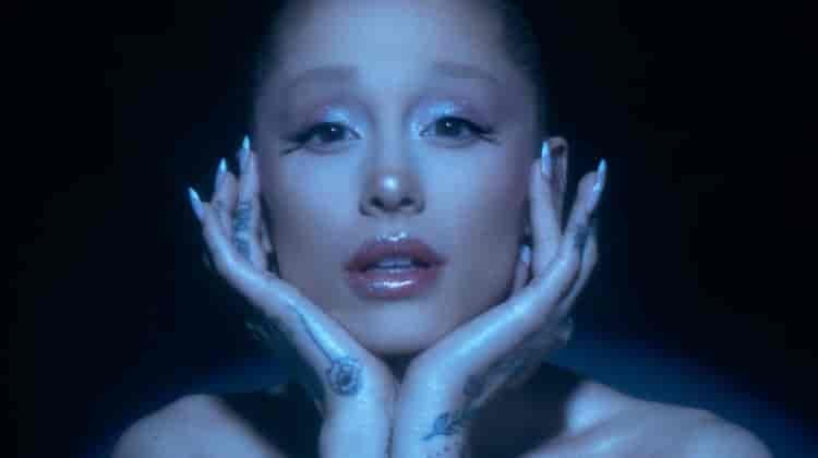Ariana Grande & r.e.m. Beauty Shimmer with Fembot Makeup