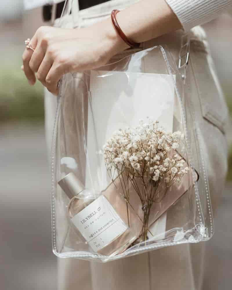 Clear Tote Bag