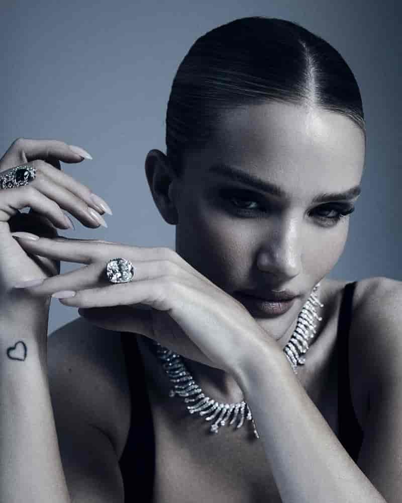 Rosie Huntington-Whiteley. Photo: David Roemer / Harper's Bazaar Taiwan