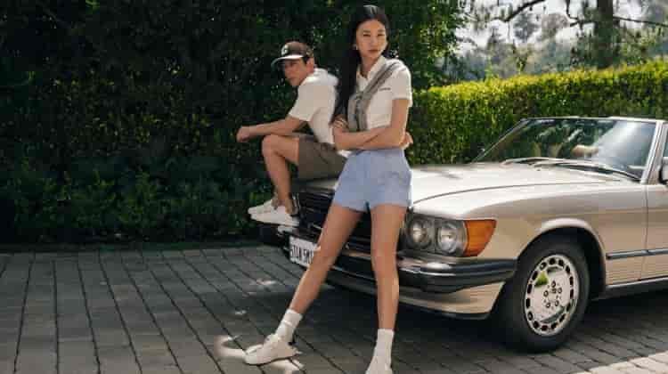 Hoyeon Rocks adidas Originals & Edison Chen’s Beaded Sneakers