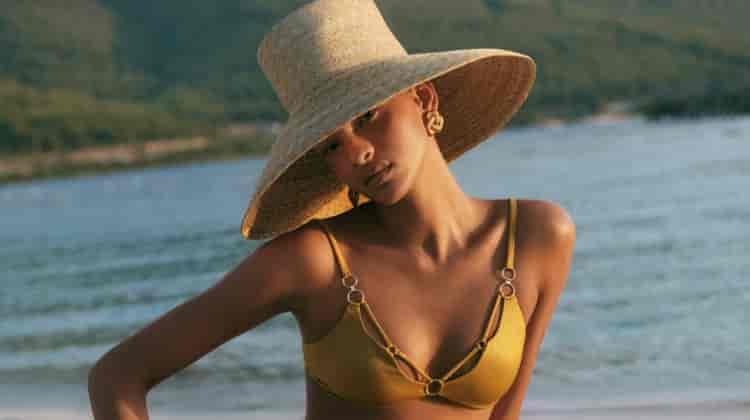 Ana Portela Stuns in Swimsuit Looks for Elle Turkey