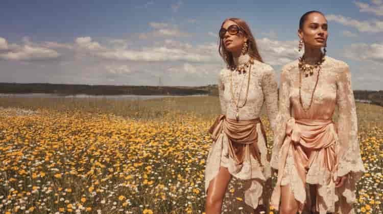 Zimmermann’s Fall 2025 Campaign Blooms in Flower Fields