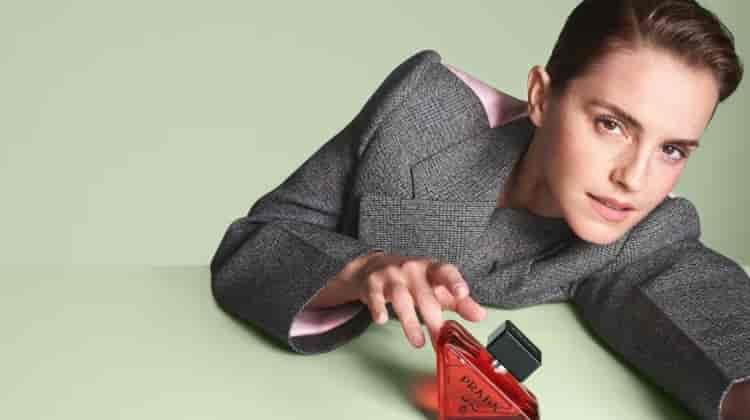 Emma Watson Brings Power to Prada Paradoxe Radical Essence