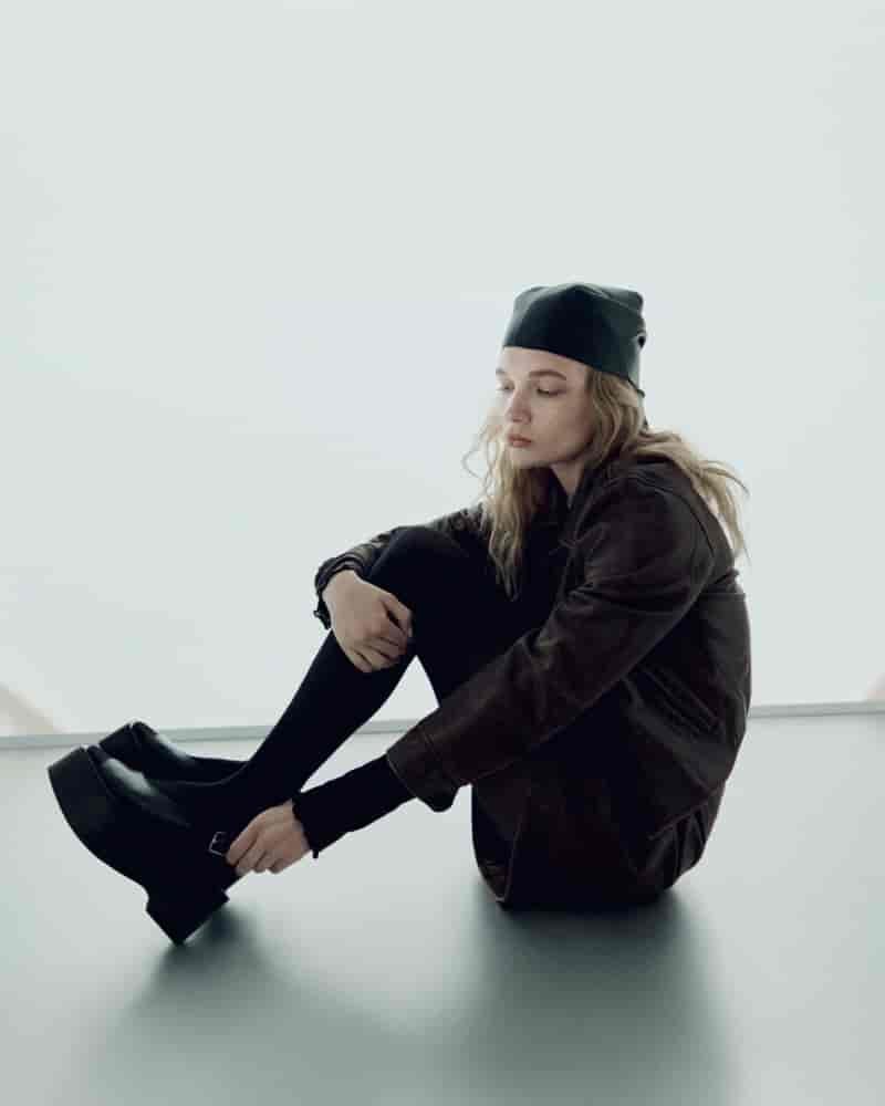 Massimo dutti leather fall 2025 editorial15