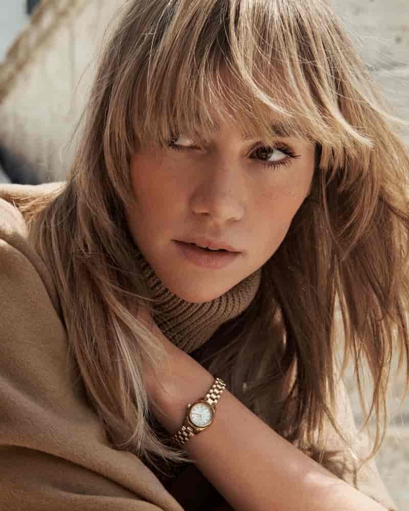 Suki waterhouse michael kors fall 2025 ad13