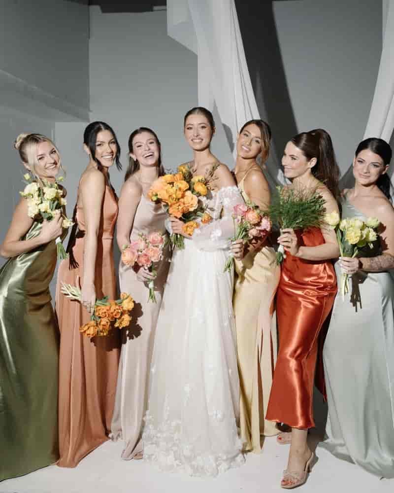 Bride Bridesmaid Dresses