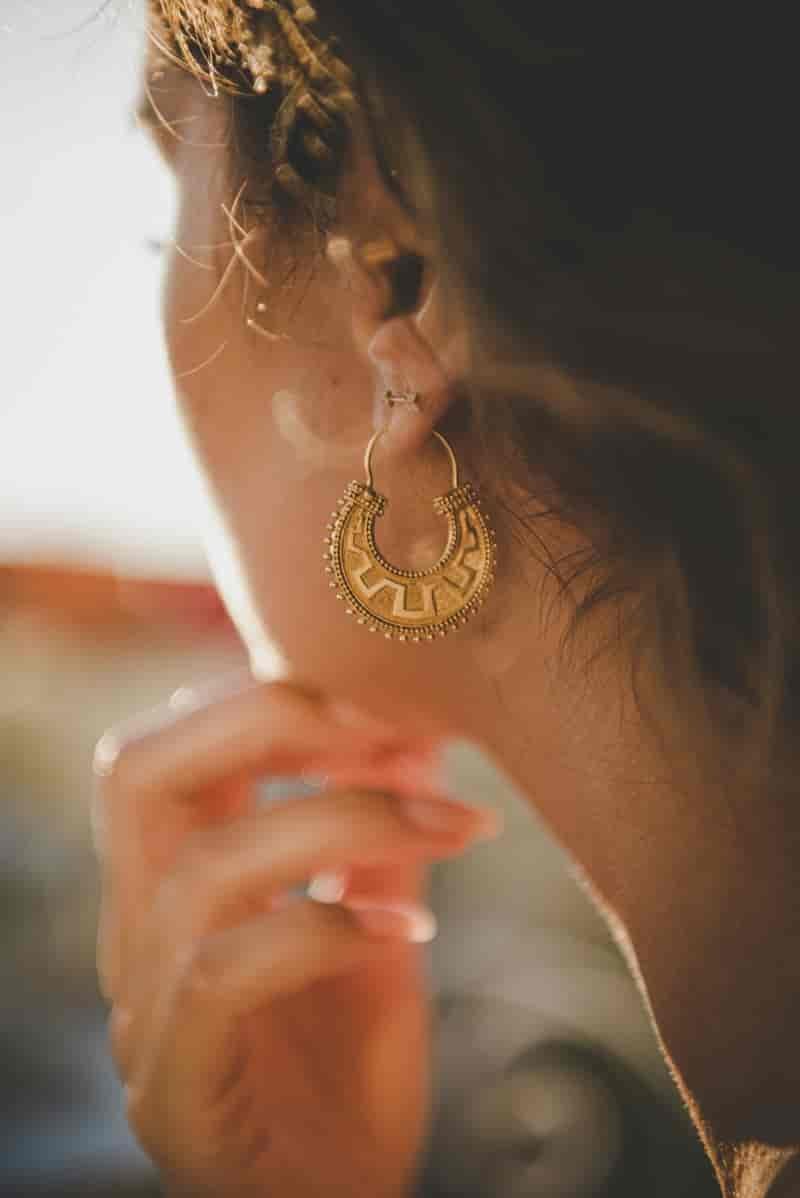Antique style earrings