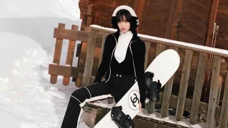 Nana Komatsu is an Ice Queen in Chanel’s Coco Neige Line