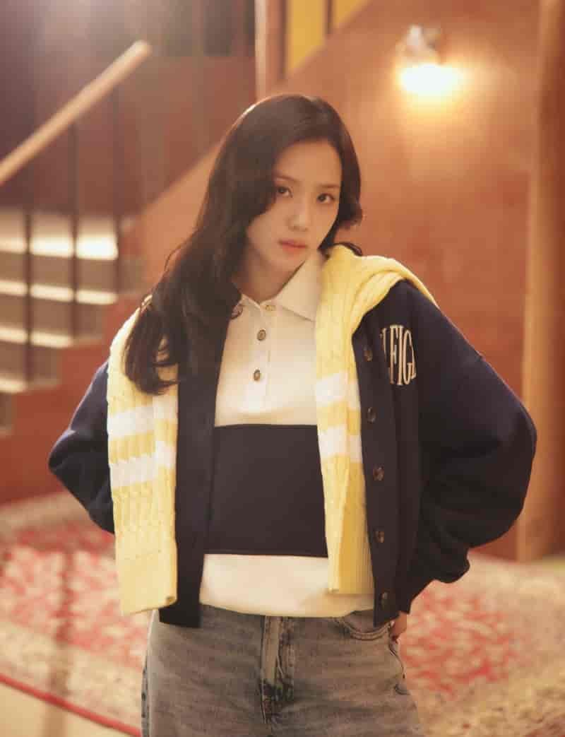 Jisoo tommy hilfiger holiday 2025 ad04