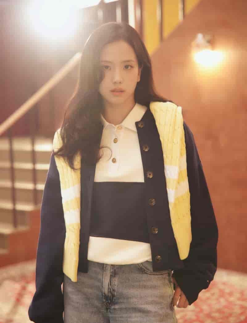 Jisoo tommy hilfiger holiday 2025 ad05