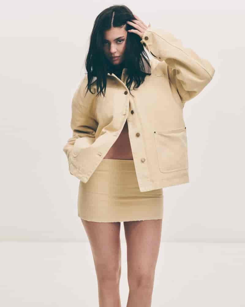 Kylie Jenner fronts Khy's Canvas Collection campaign.