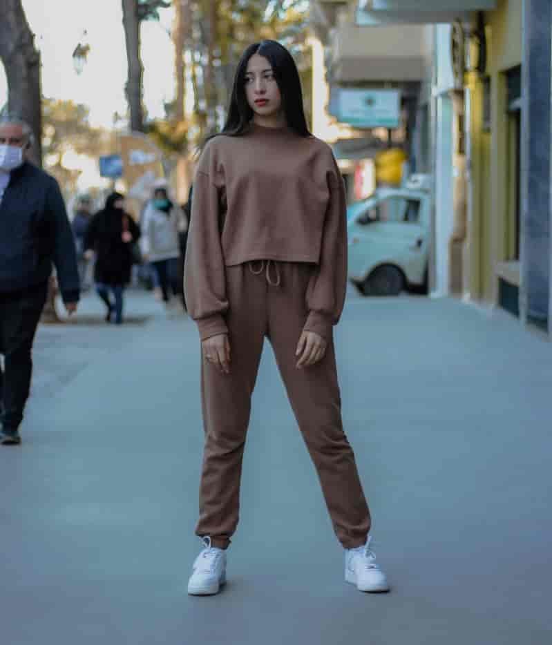 Neutral sweatpants