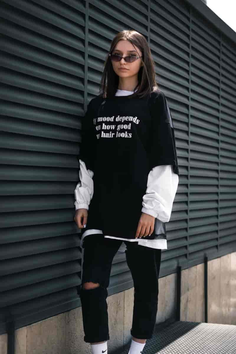 Street style t shirt