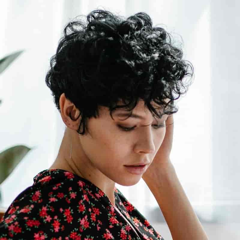 Wavy pixie