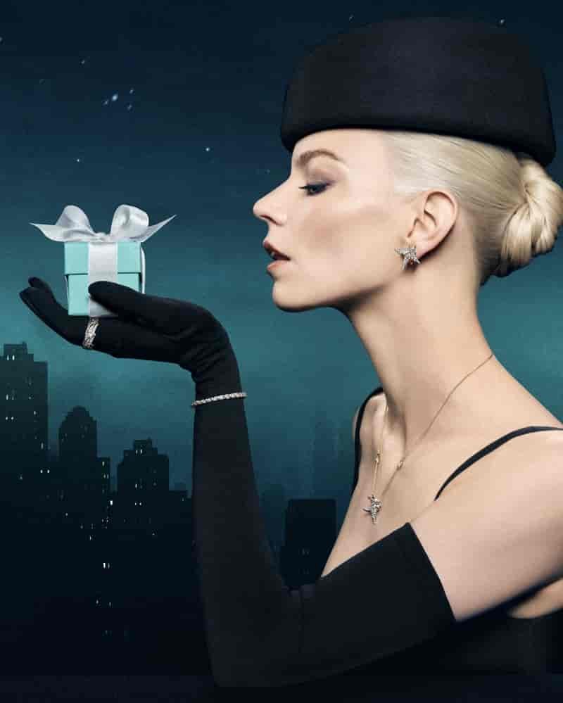 Anya taylor joy tiffany co holiday 2025 campaign05
