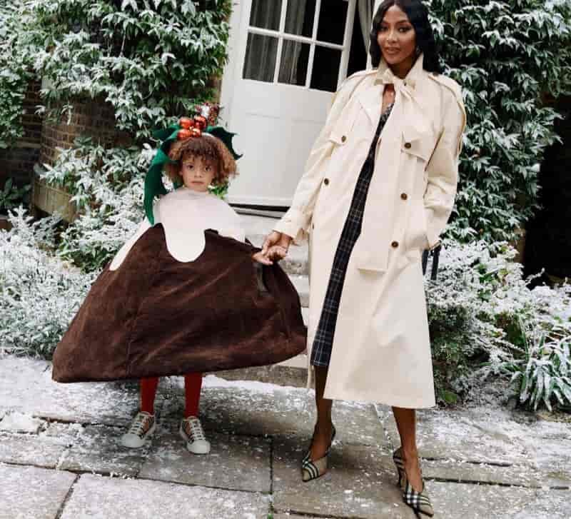 Naomi Campbell fronts Burberry's Holiday 2025 campaign.