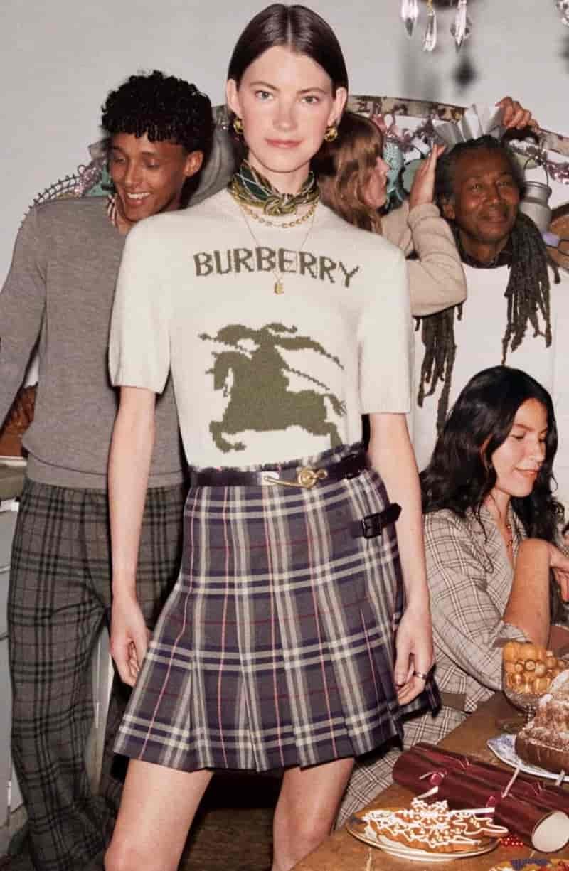 Burberry debuts Holiday 2025 campaign.
