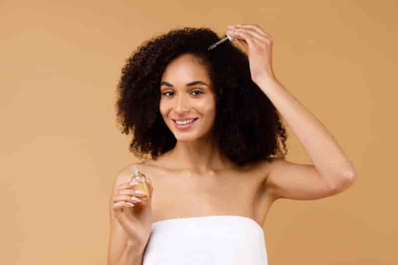 Curly Hair Oil Dropper